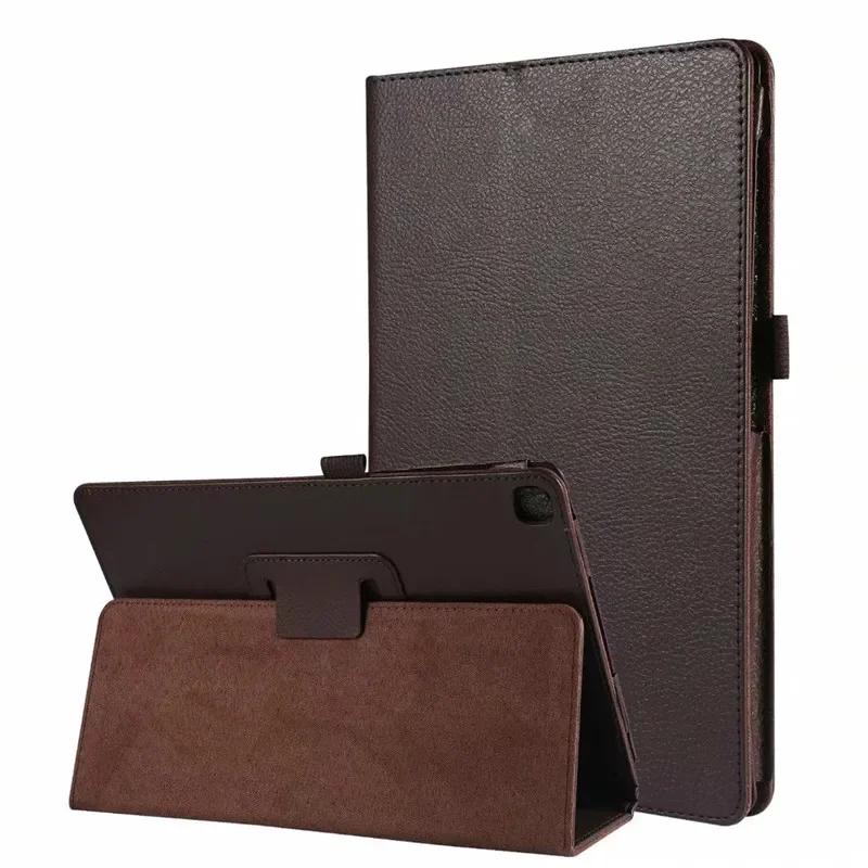 Fold PU Leather Stand Flip Cover for Galaxy Tab A9 8.7 Inch SM-X110 X115 Case Tablet Ultra Thin Shockproof Protective Cover