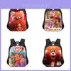 Mei Lee's Giant Red Panda School Backpack For Kids Durable And High-capacity