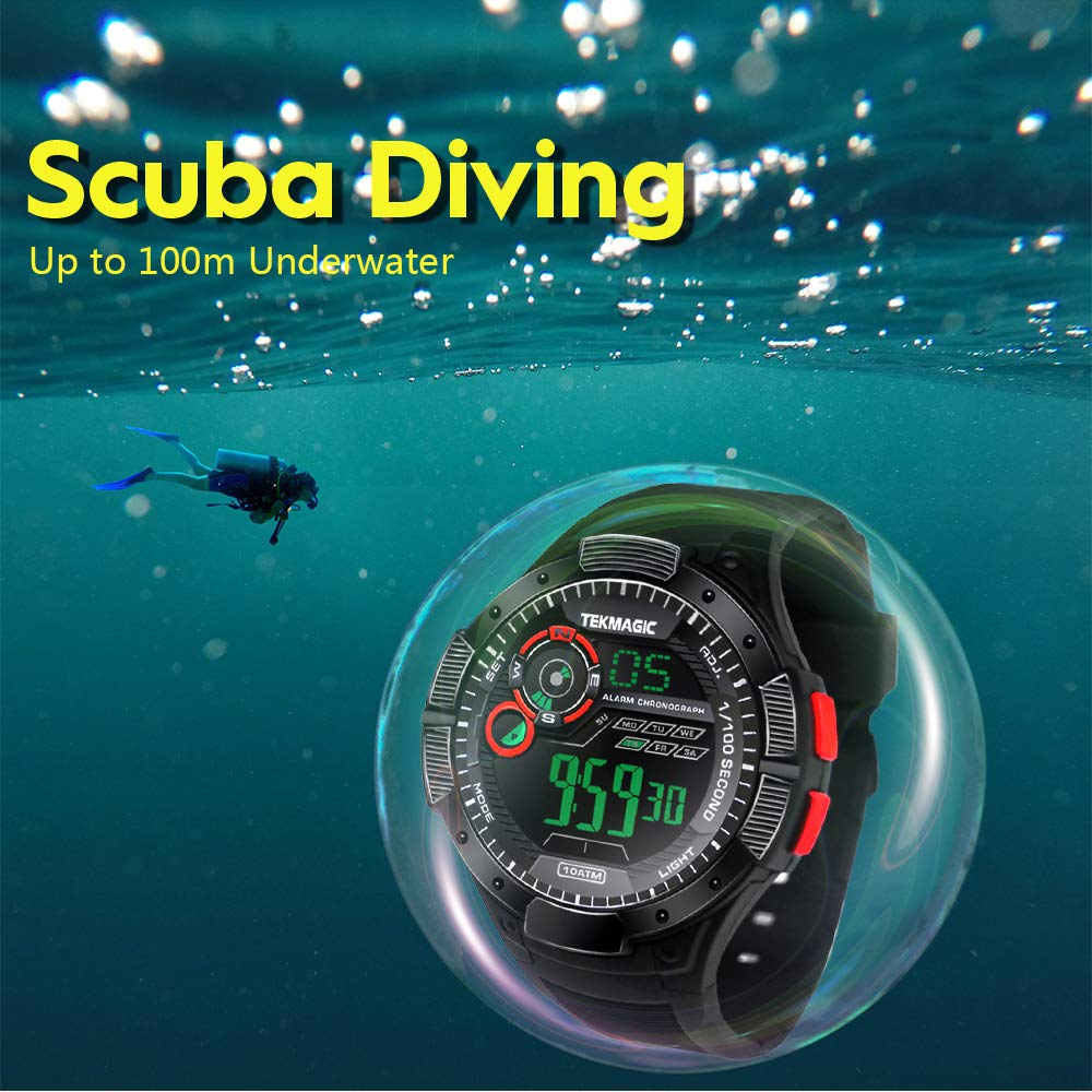 Sports Digital Watch BLD-1234 - 10ATM Water