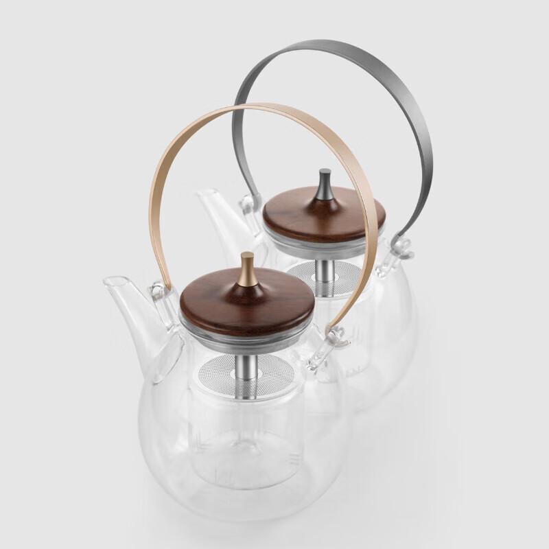 Heat-Resistant Glass Dual-Use Teapot & Health Pot