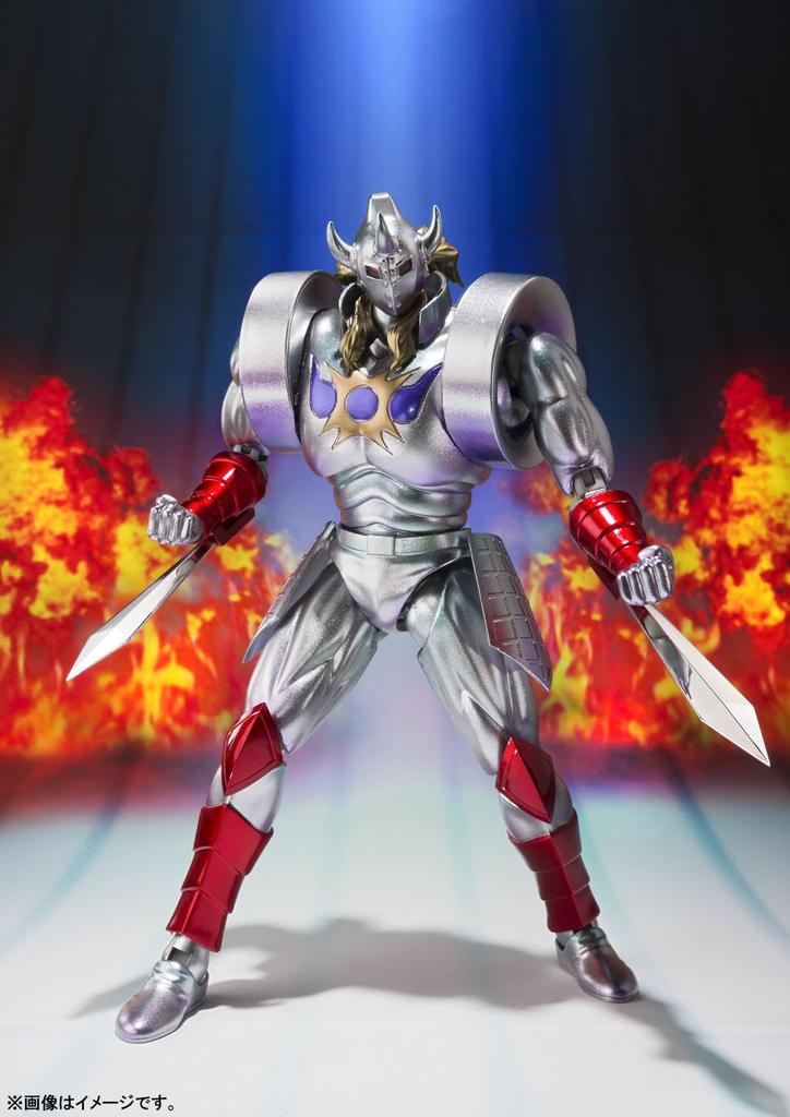 TAMASHII NATIONS Kinnikuman Demon Shogun ORIGINÁLNÍ BAREVNÁ EDICE přibližně 170 mm malovaná pohyblivá figurka SHFiguarts ABS a PVC