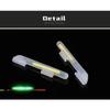 100pcs 50Bags Clip-On Fishing Rod Glow Stick Night Fishing Lights Float Stopper Fireflies Luminous Float Bobber Dark Glow Sticks 260319