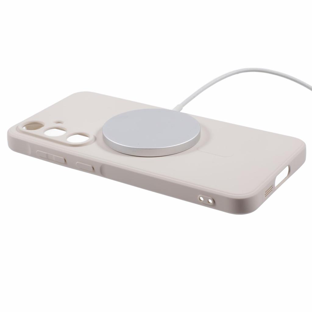 For Samsung Galaxy A55 5G Case Shockproof TPU Phone Cover Compatible with MagSafe