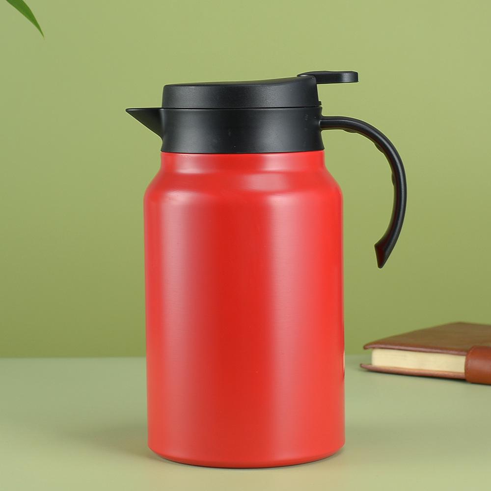 316 Stainless Steel Insulated Stewing Teapot with Temperature Display, Water Separation, and Customizable Patterns - Large Capacity.
