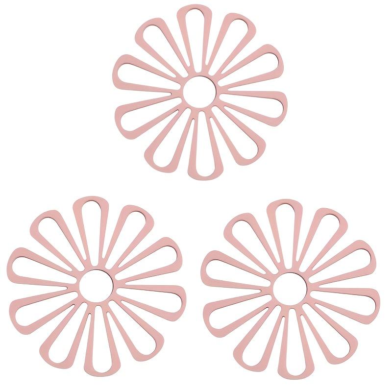 3pcsHeat-insulating Mats for Dishes, Casseroles, Dining Tables, Anti-scalding Mats for Cups, and Mats for Hot Water Kettles