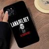 L-Lana D-Del Rey Phone Case For iPhone 16 15 14 13 12 Mini 11 Pro XS Max X XR SE 6 7 8 Plus Soft Silicone Cover