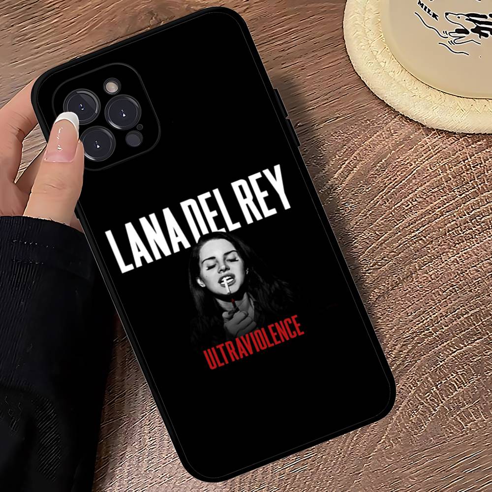 L-Lana D-Del Rey Phone Case For iPhone 16 15 14 13 12 Mini 11 Pro XS Max X XR SE 6 7 8 Plus Soft Silicone Cover