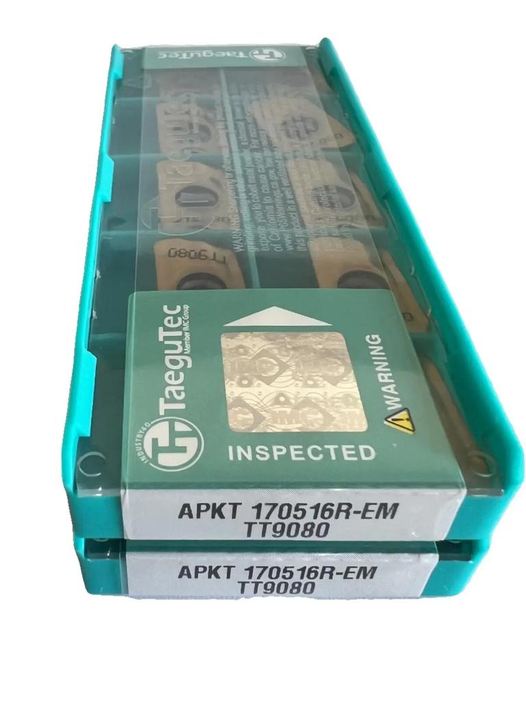 TaeguTec / APKT170516R-EM TT9080 /Original genuine CNC alloy blade 10 PCS