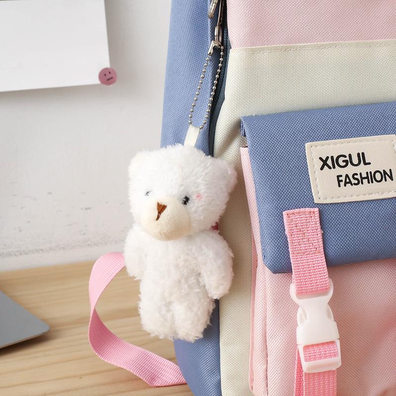 

Школьный рюкзак женский, с высокой ценностью, прочный, для учеников начальной школы, портативная косметичка, большой вместимости, рюкзак для учеников средней школы