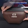 2025 Hot Leather Car Knee Leg Protective Pad Foot Armrest Cushion For Mazda 6 3 CX5 5 2 323 CX7 Demio Atenza Axela MX30 CX30 MX5