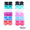 24 Ear Gauges Set Flexible for Men Double Flared Expander Stretchers