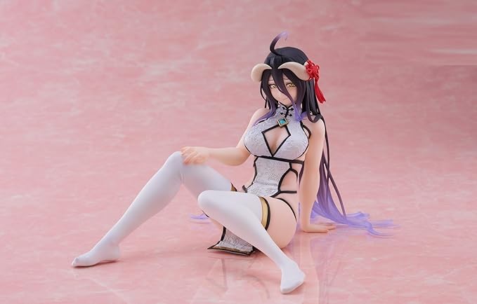 Albedo Figure Overlord Desktop Cute Figure Albedo Chinese Dress Ver. Official