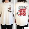 Oversized TShirt with Skate Bunny  Frog Graphic Loose Streetwear Style Soft Heavyweight Fabric Classic Crew Neck