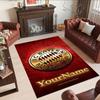 Bayern Munich Customize Your Name Floor Rug Office Rug Suitable for Entryway Balcony Kitchen Hallway Antislip Carpet Office home decor