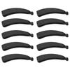 10PCS Elegant Ponytail Holder Sweet Hair Accessories Flexible Banana Clip For Women
