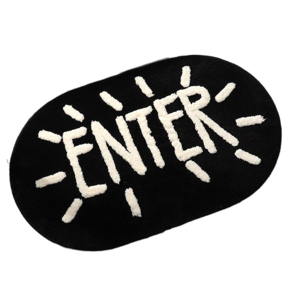 Quick Dry Non-Slip Floor Mat Anti-Slip Backing Absorbent Doormat Imitation Cashmere Mat Door Entry