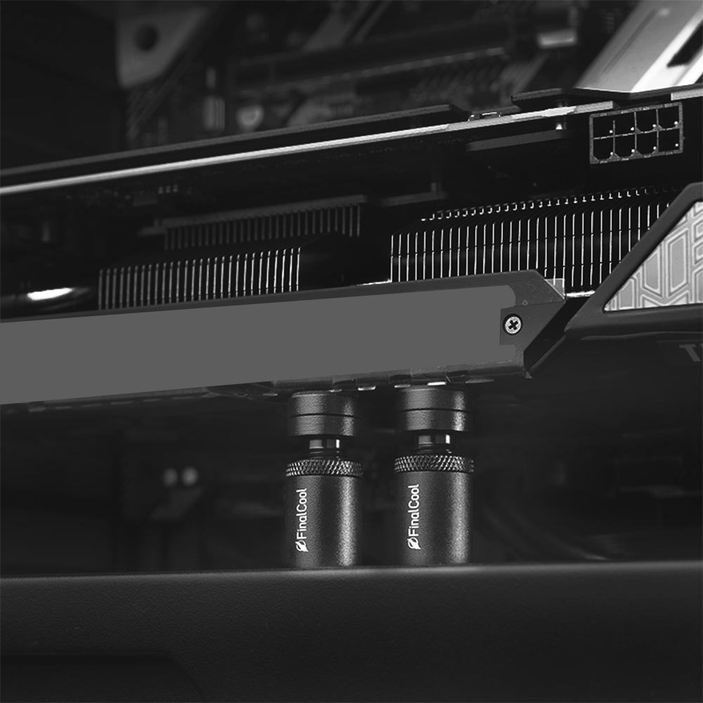 Adjustable Graphics Card Jack Computer Desktop Accessories Graphics Card Brace Aluminum Vertical Bracket for Atx M-atx Itx Case