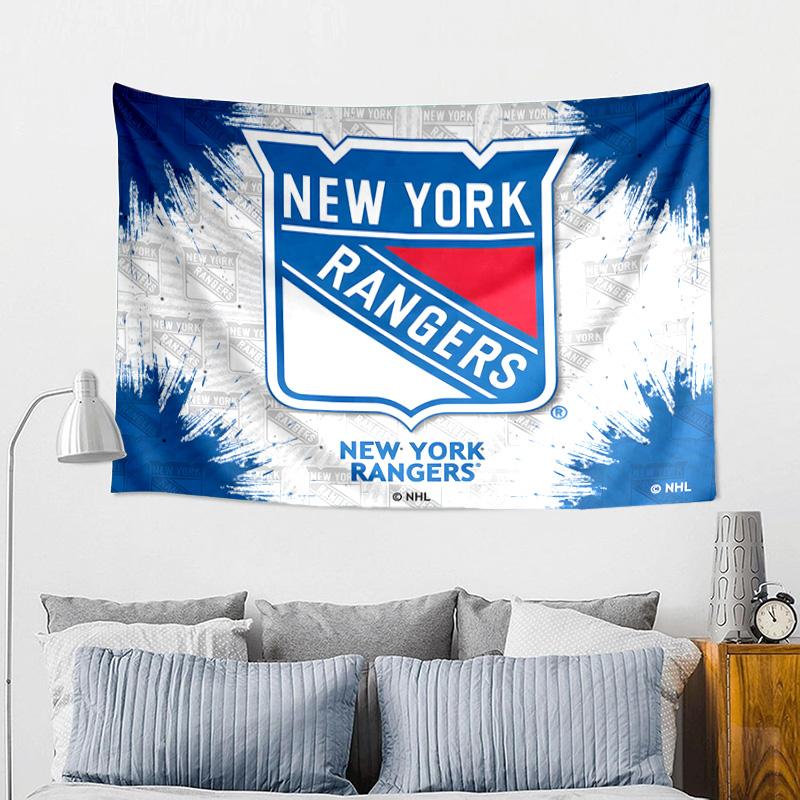 York Rangers Printed Tapestry, Wall Hanging,Livingroom, dormitory, Large Wall Decor, Fabric Decor Fan Birthday Gifts