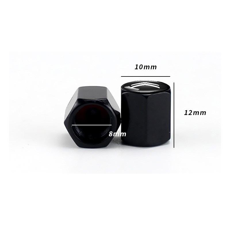 AXSR8 4PCS Car Wheel Tire Valve Air Stem Caps Dust Covers For Citroen C4 C3 C5 C1 C2 Berlingo Celysee Cactus Saxo Auto Accessories