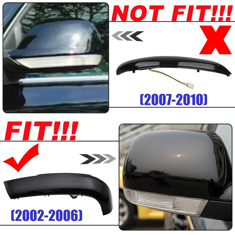 2Pcs Dynamic Blinker Indicator For Volkswagen VW Touareg 1 MK1 7L 2002 2003 2004 2005 2006 LED Sequential Turn Signal Light