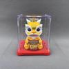 Solar Lion Car Ornament: Wealth-Attracting Chinese Style Decoration & Gift