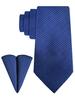 [NASEBEMU] Formelles Krawatten- und Einstecktuch-Set, Schachtel enthalten, Herren, 7 cm breit, Geschenk für Geburtstage, Hochzeiten, Jobsuche, Abschlussfeiern, Aufnahmefeiern,