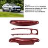 Car Remote Control Key Protective Cover 3 Parts Replacement for Cayenne Panamera 911 TaycanRed