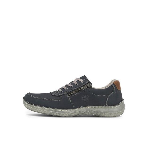 Полуботинки Rieker 03030-14 тёмно-синий