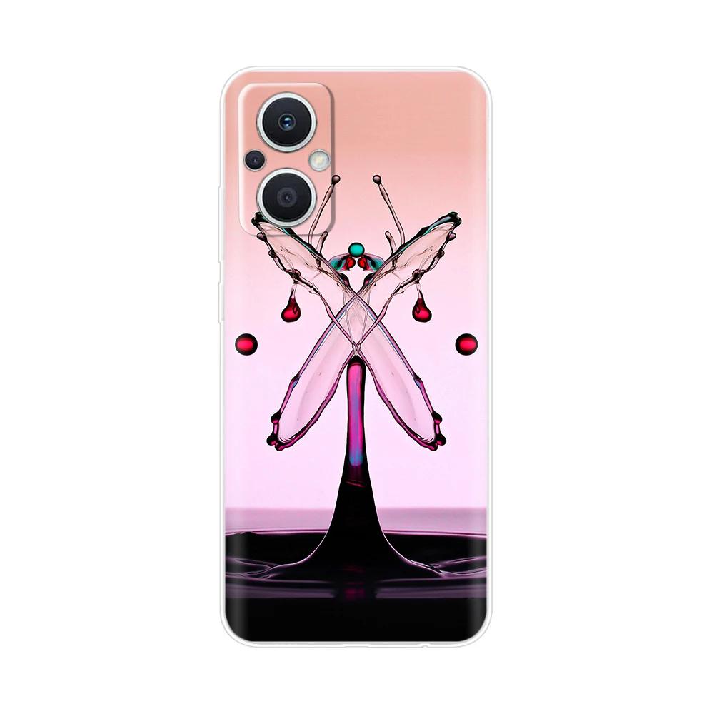 Transparent Case For Xiaomi Poco M5 M5S Cover Cartoon Flower Soft TPU Shockproof Funda For Poco M 5 S PocoM5 Bags Clear Bumper