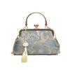 Chinese-style Elegant and Grand Patterned Handbag, High-end and Sophisticated Evening Bag