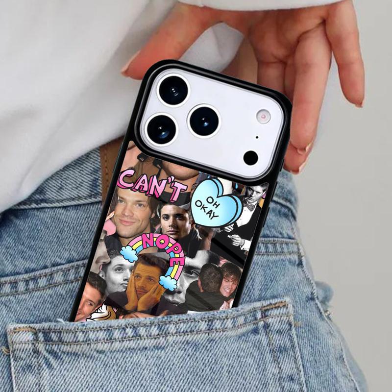 Supernatural Collage Phone Case for iPhone 17ProMax 12 13 14 15 16e 17 Pro Max Plus Air Cover