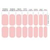 Trendy Nails Polish Wraps Gels Nail Strips French Tip Gels Nail Sticker Gradient Gels Nail Wraps Nail Art Decoration