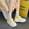 Big head two wear platform canvas shoes women's shoes new breathable versatile height increase fashion casual board shoes
