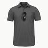 Quick-Dry Elastic Polo Shirts for Outdoor Sports and Tactical Fitness