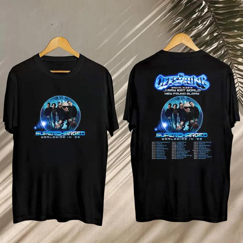 The Offspring Supercharged Worldwide In ’25 Shirt | Fan Shirt | Concert Merch