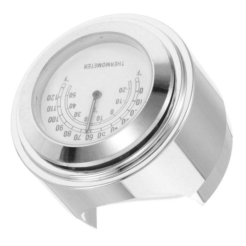 Motorbike Handlebar Thermometer Universal Waterproof Temperature Gauge Compatible 22-25Mm Motorcycles Motorcycle