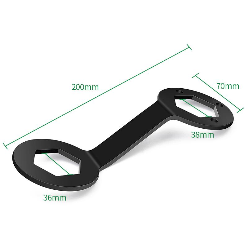 

Washing Machine Clutch Wrench Disassembly Inner Screw Nut Removal Double-Ended Long Sleeve Spanner Hand Tools 36/38Mm чёрный