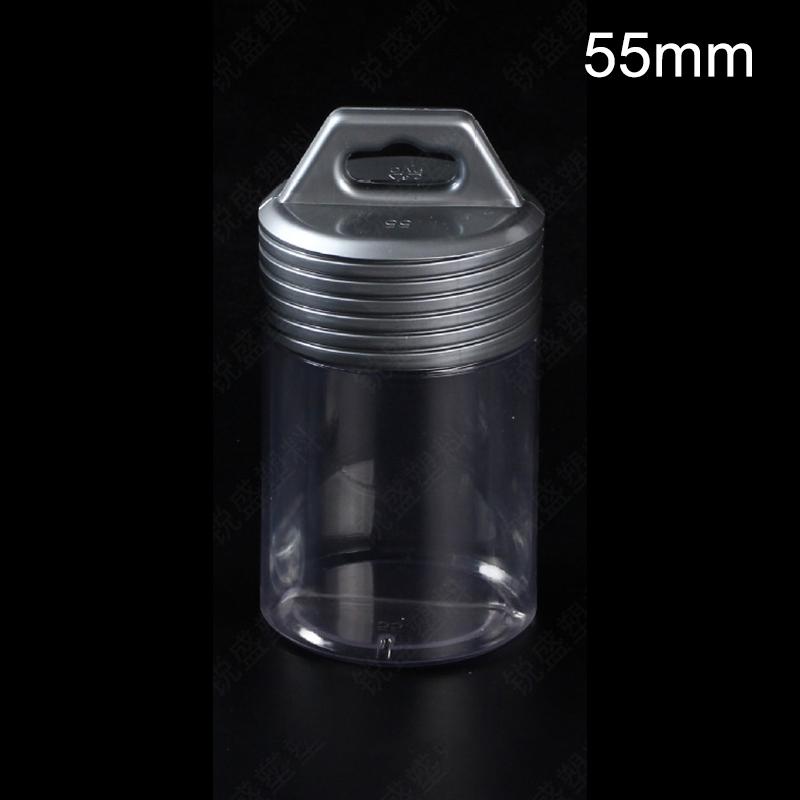 

Прозорий пластиковий відкривач для пляшок з ПВХ, свердло, круглий резервуар для зберігання пляшок, прозорий пластиковий контейнер для зберігання, вільна комбінація 55mm