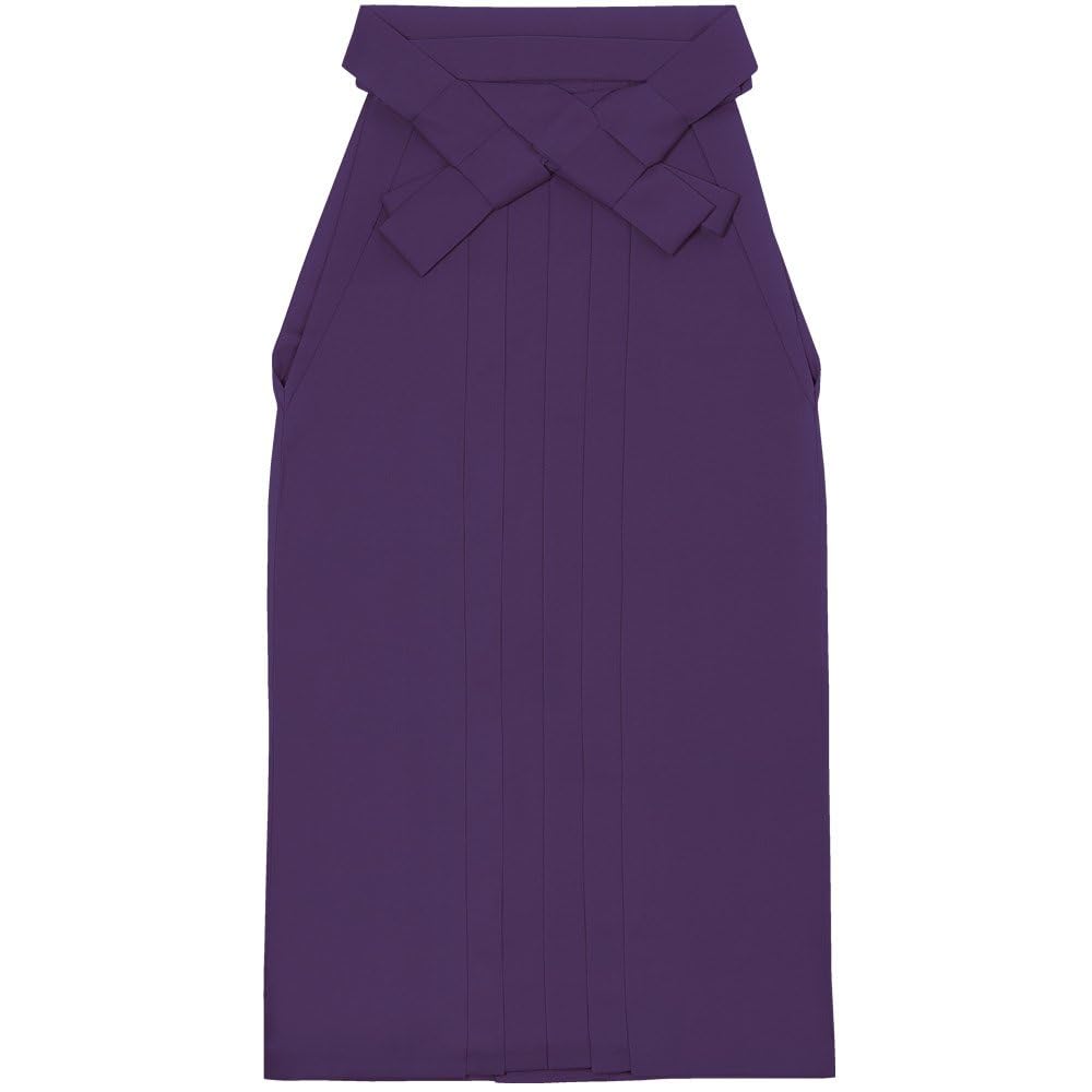 Hakama Plain Single Item Girls [KYOETSU] (Dark Purple, 60cm)
