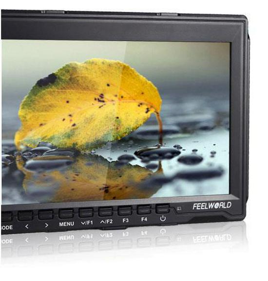 FW759P 7" Ultra-thin HD Director Monitor, IPS Screen with Histogram, False Color, OSD, Wired Remote Control