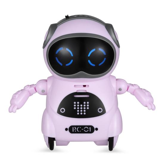 Mini Pocket Robot Voice Control Chat Record Sing Dance Interactive Kids Toy