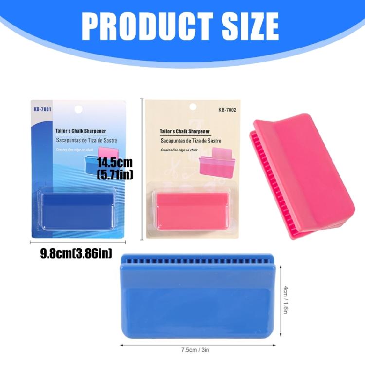 Portable Sewing Chalk Sharpener Fabric Marker Chalk Sharpening Tool for Dressmaking Fabric Tailoring And Quilting