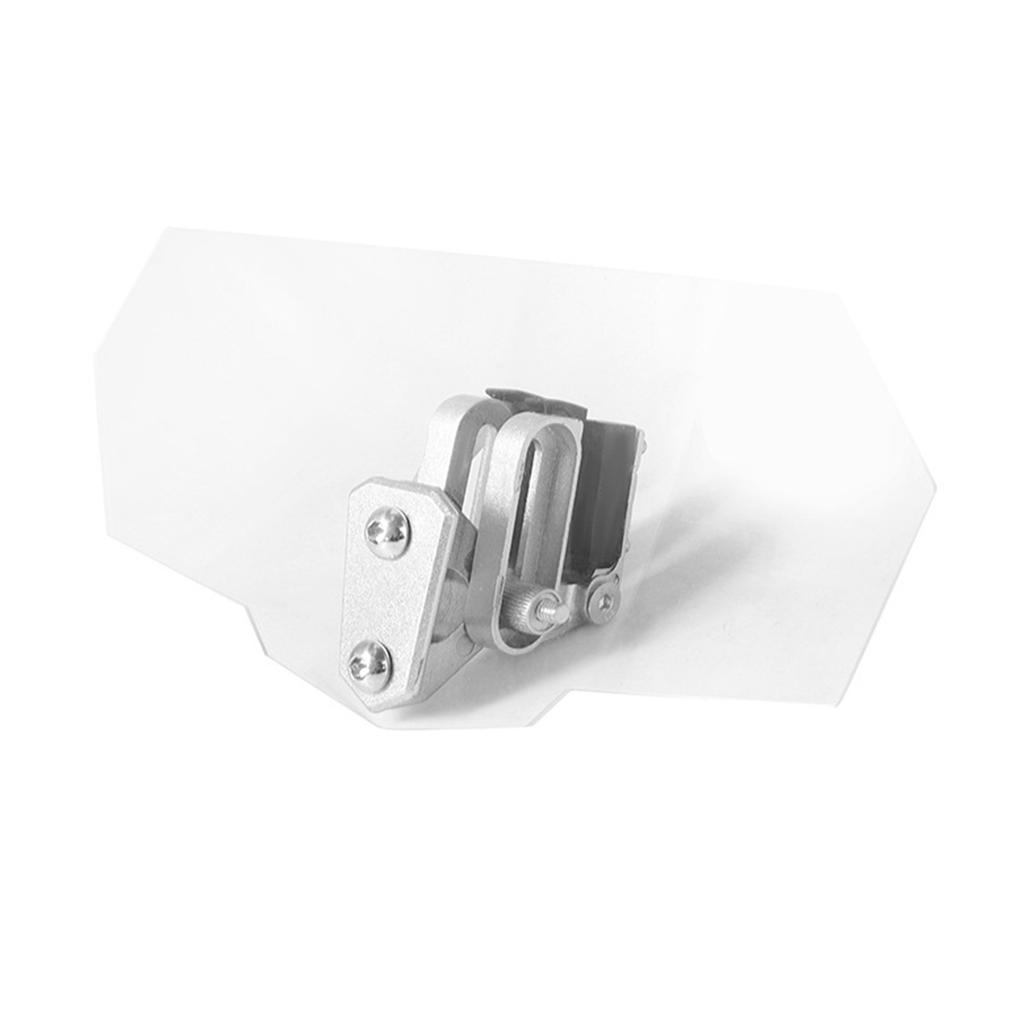 Motorbike Modification Accessories Windshield Clip On Windscreen Extension Wind Deflector Windshield Extension