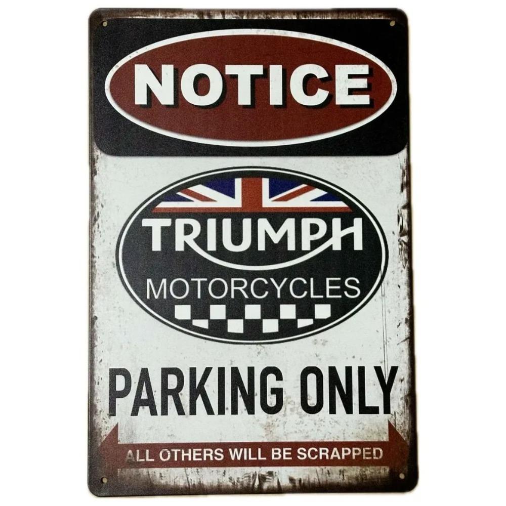 Vintage Metal Sign Bar Garage Man Cave Wall Decor 20x30cm