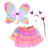 NaFairy Porch Goose Outfit with Wing for 23 Inch Spring   Porch Goose Clothes Skirt Costume for Yard Lawn Garden Patio Decor