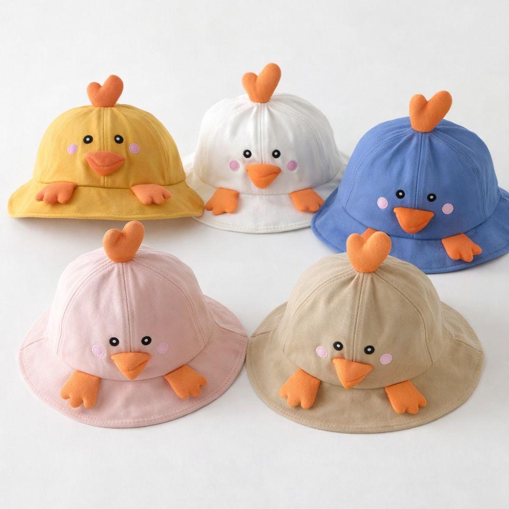 Thin Baby Sun Hat Little Duck Toddler Beach Hat Fashion Fisherman Hat 1-3 Years Spring Summer