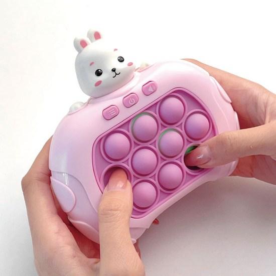 KC Certified Nineteen Friday Pop-It Game Machine Push Pop Push Pop Speed King Portable Mini Board Game Arcade, Popular Korean Game