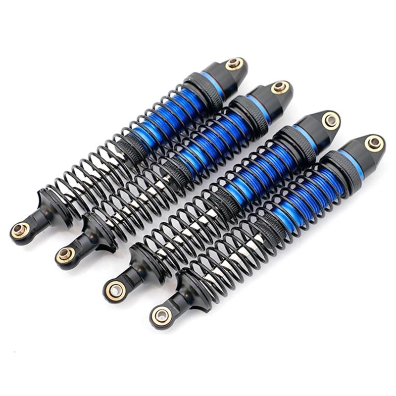 

RC Dampers for RC Climbing Crawler Car Metal Shock Absorber Set Upgrade Parts Easy to Install Fine Workmanship синій