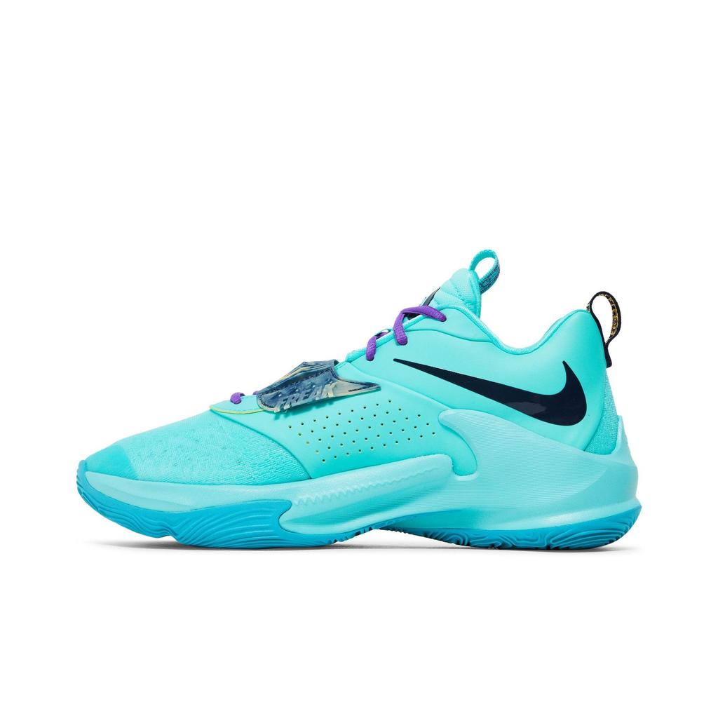 Nike Zoom Freak 3 EP 'Aqua' (Unisex) Dynamic Turquoise / Midnight Navy Basketball Shoes DA0695 400
