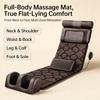 Full-Body Multifunctional Massage Mattress, Cervical and Lumbar Intelligent Massage Pad, Home Electric Heating Massage Device